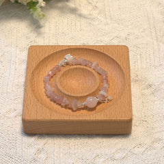rose quartz bracelet