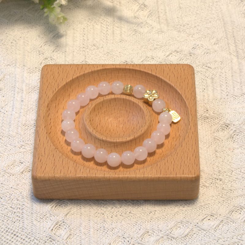 Rose Quartz Beads Bracelet