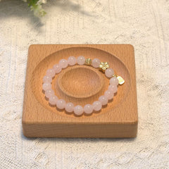 Rose Quartz Beads Bracelet