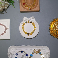 Buddhist Memory Multi-Gemstone Bracelet: Good Wealth, Luck & Happy