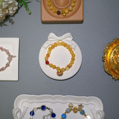 Buddhist Memory Citrine Crystal Bracelet: Blessings & Inner Light