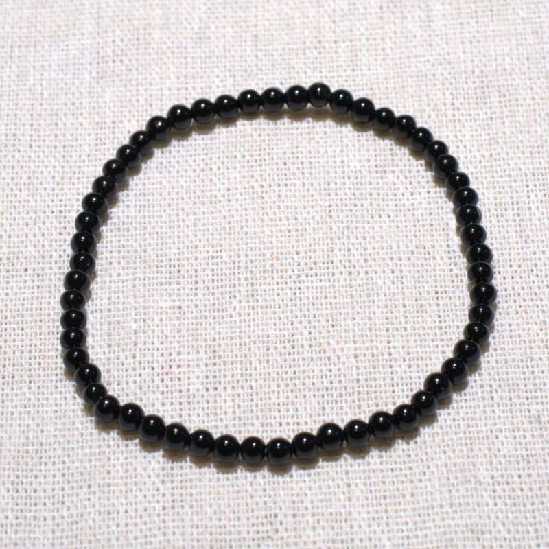 4mm Black Onyx Energy Bracelet
