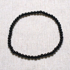 4mm Black Onyx Energy Bracelet