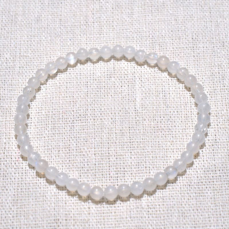 4mm Moonstone Energy Bracelet