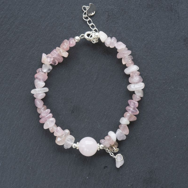 Rose quartz bracelet