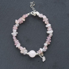 Rose quartz bracelet