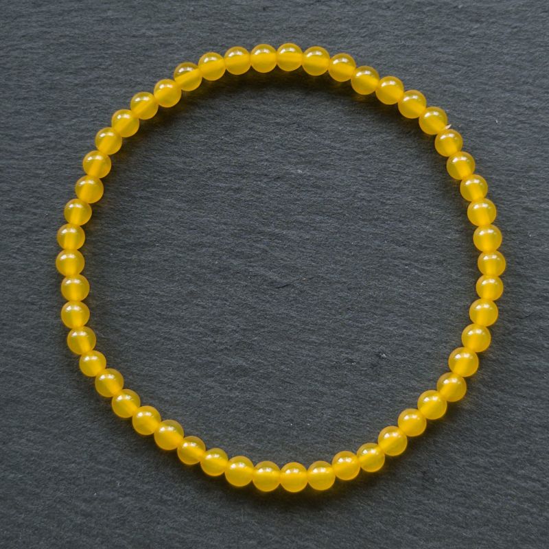 Yellow Agate Energy Bracelet