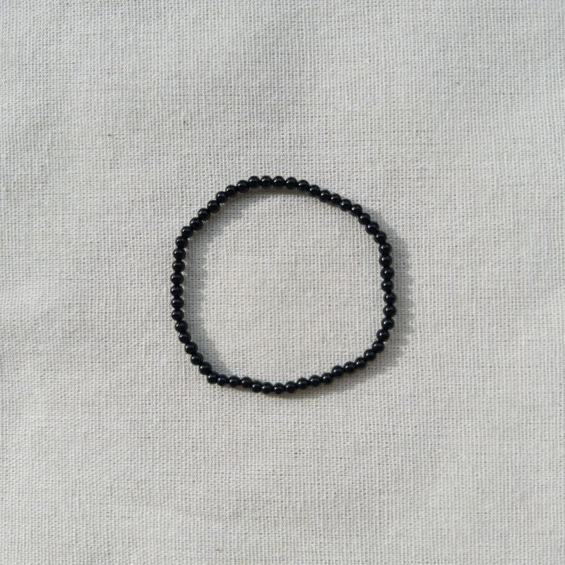 4mm Black Onyx Energy Bracelet