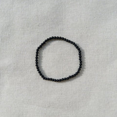 4mm Black Onyx Energy Bracelet